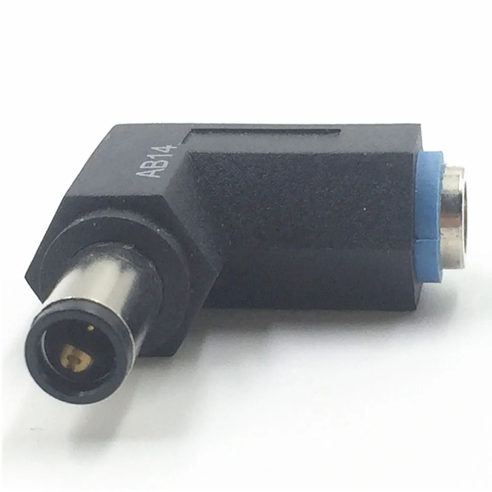 90 stopni DC 5,5 x 2,5 mm żeńskie do 7,4 x 5,0 mm męskie złącze zasilania DC Adapter Laptop 5,5 * 2,5 żeńskie do męskiego 7,4 * 0,6 Wtyczka — zdjęcie 3
