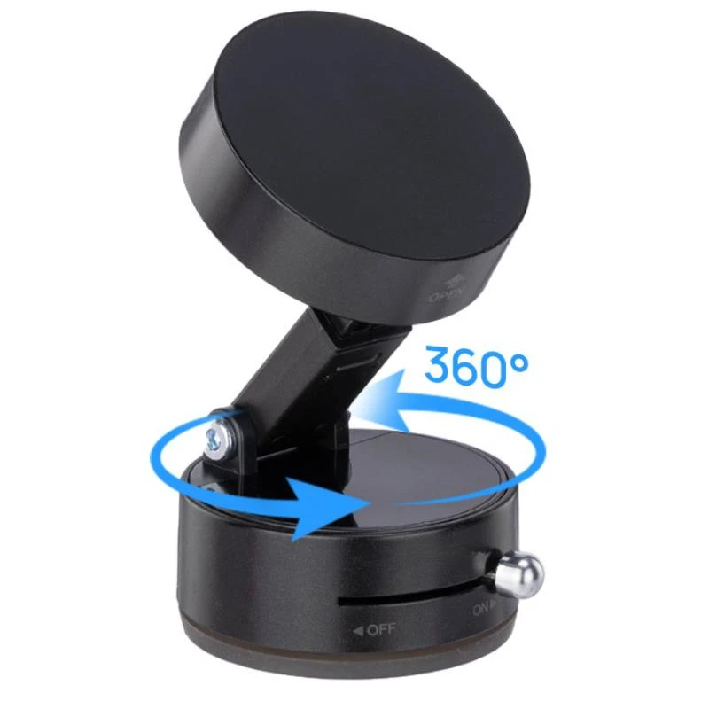 

360° Rotatable Car Phone Mount with Strong Vacuum Suction Universal Android GPS Navigation Hands-Calls