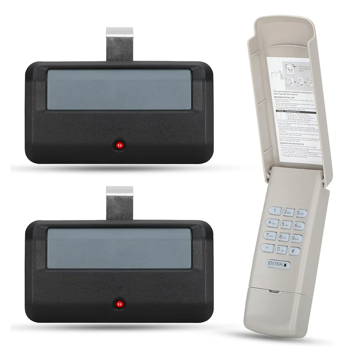 Пульт дистанционного управления 891 лм 971 лм Универсальный пульт дистанционного управления для открывания гаражных ворот с клавиатурой, совместимый с // открывателем гаража