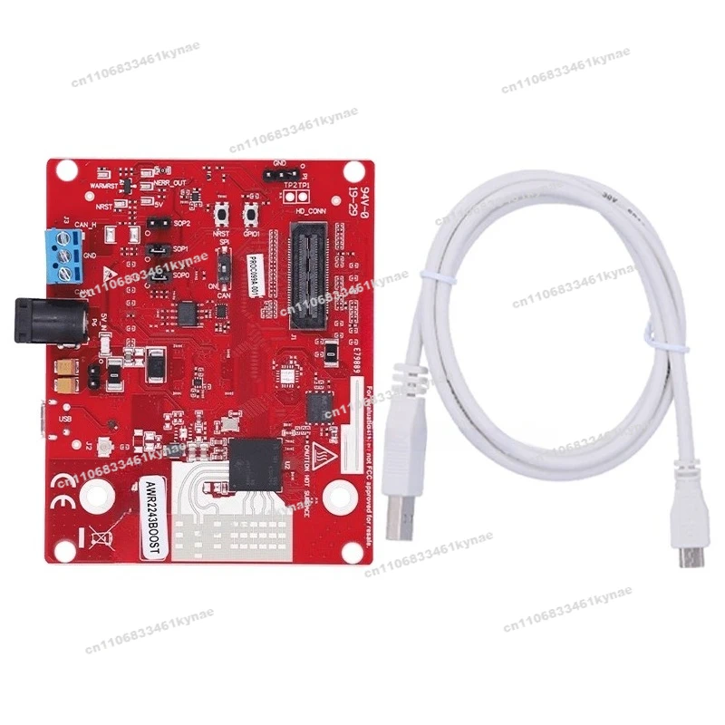 

Подходит для AWR2243BOOST TI Радарная макетная плата Оценочный модуль датчика миллиметровой волны автомобильного класса