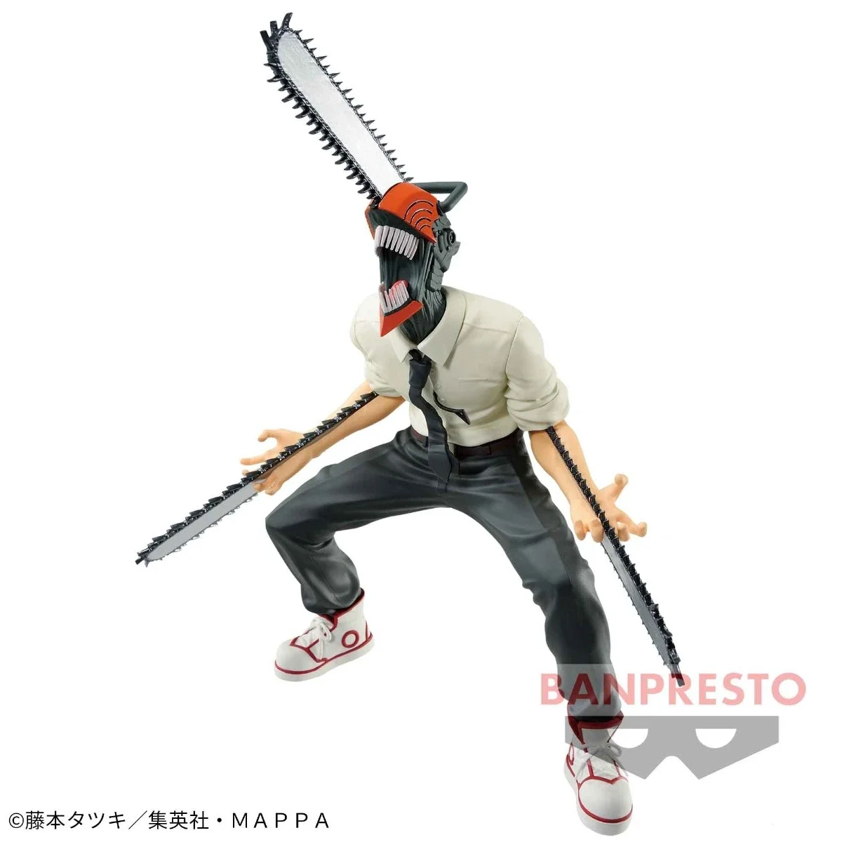 BANDAI Original BANPRESTO VIBRATION STARS Chainsaw Man Denji Japan Anime PVC Action Figure Collectible Model Boy Toy Statue Gift