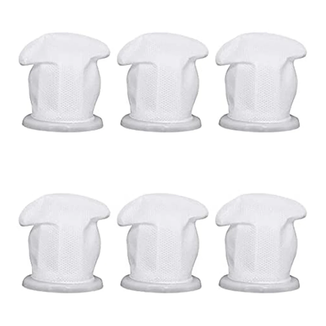 

6 Pieces Replacement Filter Dirt Filter Compatible for Kobold VC100 Washable Cordless Hand Vacuum Cleaner