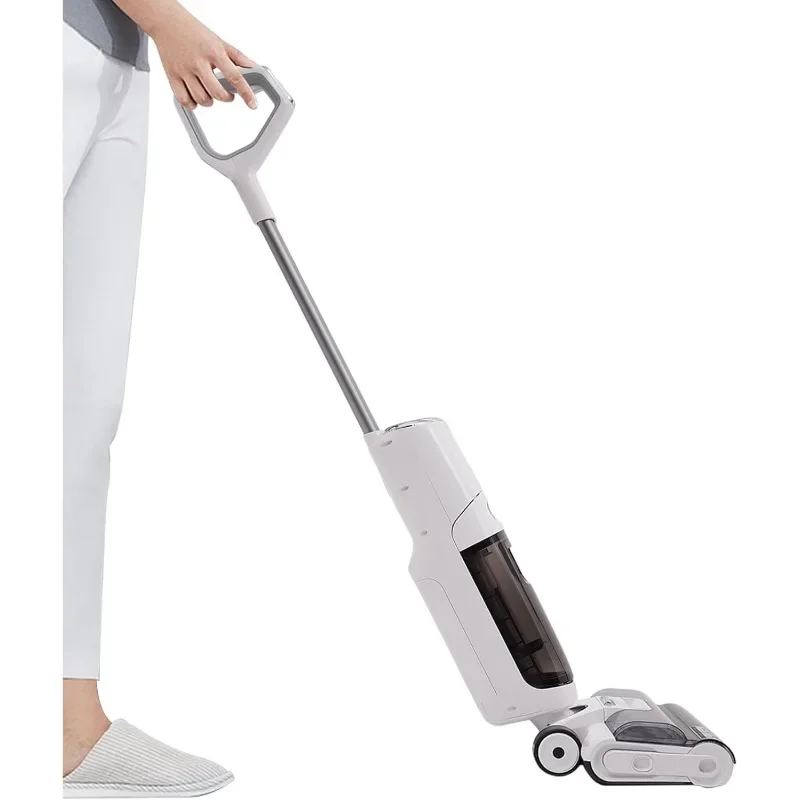 مكنسة كهربائية رطبة وجافة، 250 وات T9pro منظف الأرضيات اللاسلكي بخطوة واحدة، ممسحة تنظيف الأرضيات الصلبة الذكية