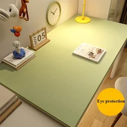 Large Size Study Desk Mat Leather Table Cloth Table Protector for Home Easy Clean Waterproof Tea Coaster Keyboard Mouse Mat
