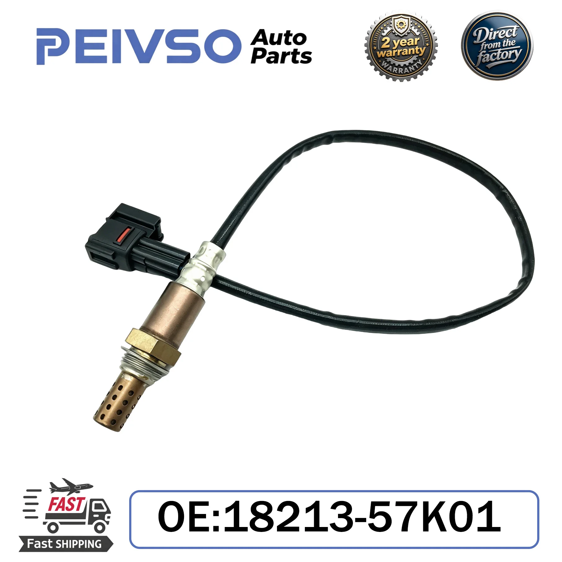PEIVSO NEW 18213-57K01 18213-70H00 Upstream Oxygen Sensor For Suzuki Swift III 1.6 Liana 2001-2007 1.3L 1.6L Ignis 1.6 AutoParts