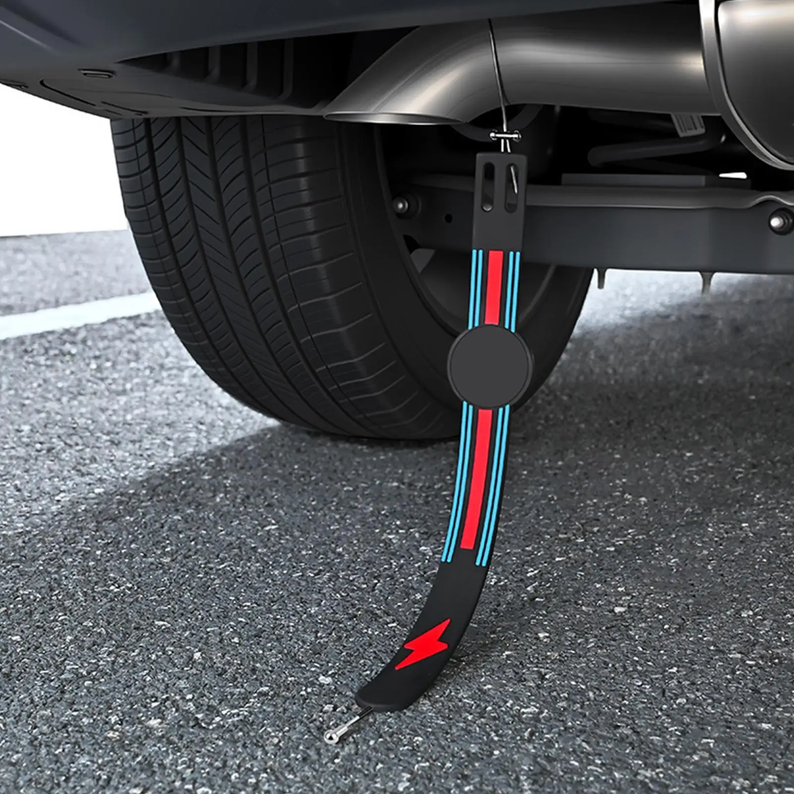 Car Anti-Static Belt Earth Ground Wire Belt Anti-Static Flex Strip Vehicle Truck SUV RVElectrostatic Strap Safe Driving Tool