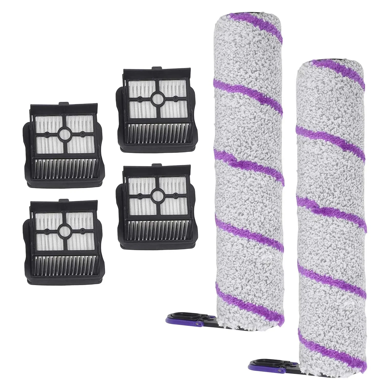 Main Side Brush With Roller Brush Bar And HEPA Filter Set For XClean 10 Wet And Dry Vacuum Cleaner For Enhanced Cleaning Results