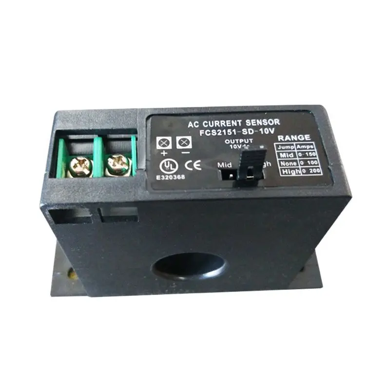 Transformador Atual Passivo do Monitor do Sensor da Corrente do Sensor 010v de Fcs2151-sd-10v
