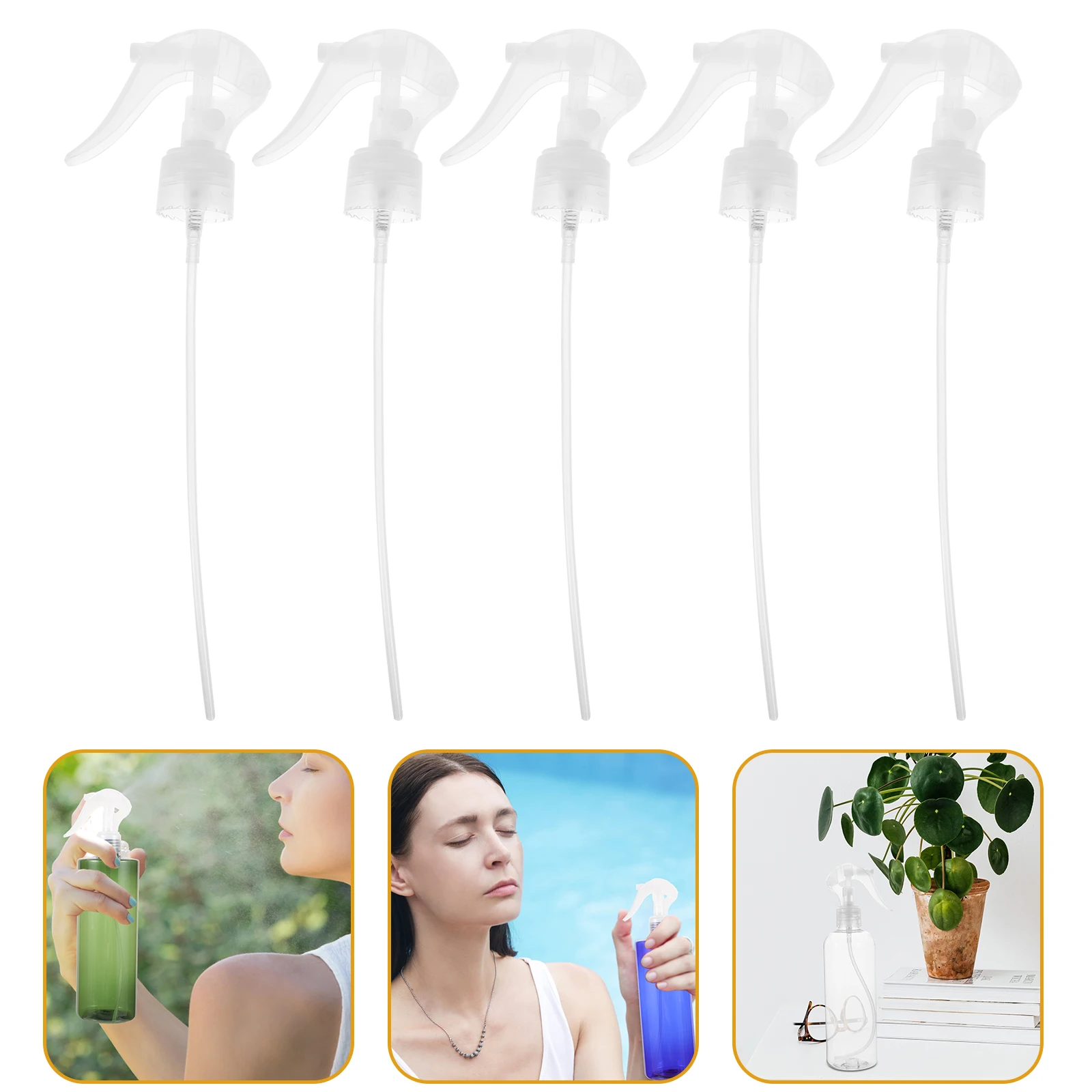 

10 Pcs Little Mouse Spray Head Fine Heads for Bottles Sprayer Nozzle Trigger Water