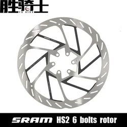 SRAM HS2 Rotor Disc Brake Rotor 6 BOLTS 220mm 200mm 180mm 160mm  Discs Rotors for mountain bike road bicycle