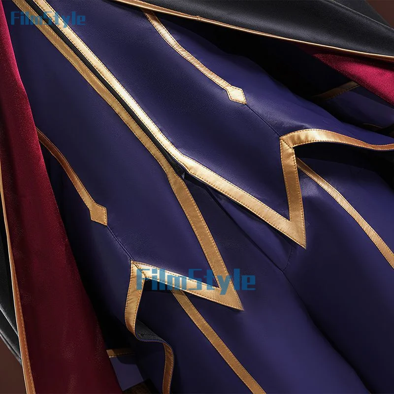 Lelouch of the Rebellion ZERO Cosplay Costume - Uniform with Mask & Cape for Halloween Christmas Carnival Party 2026 - view 5