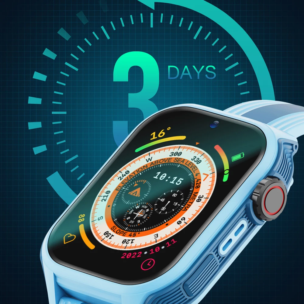 VALDUS 2025 VK36 4G الأطفال Smartwatch فيديو الدردشة 0.3 Mpix كاميرا لتحديد المواقع SOS بطاقة SIM سياج إلكتروني الاطفال Smartwatch