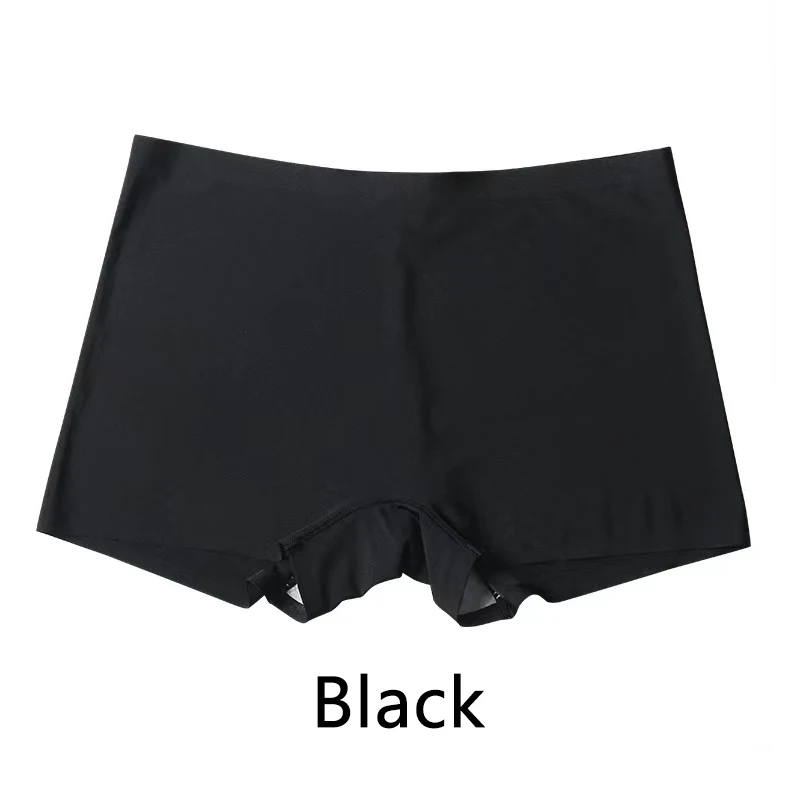 Women Safety Short Pants Panties Anti-exposure Underwear L XL Black Sexy Casual Ventilate Soft Sports Fitness Yoga
