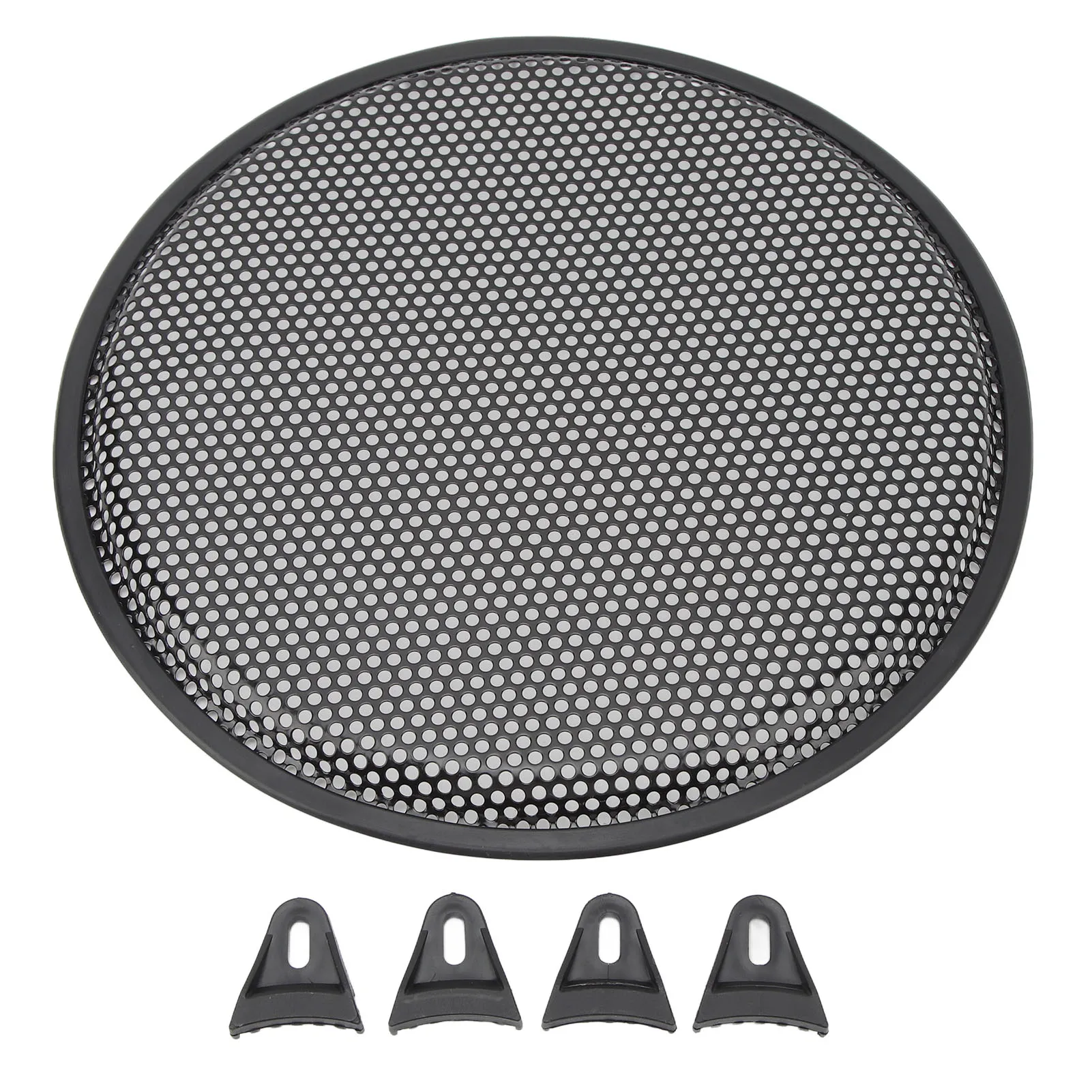 

12 Inch Speaker Grill Cover Iron Subwoofer Audio Mesh Protector Guard for Car RV Speaker Protection Accessory