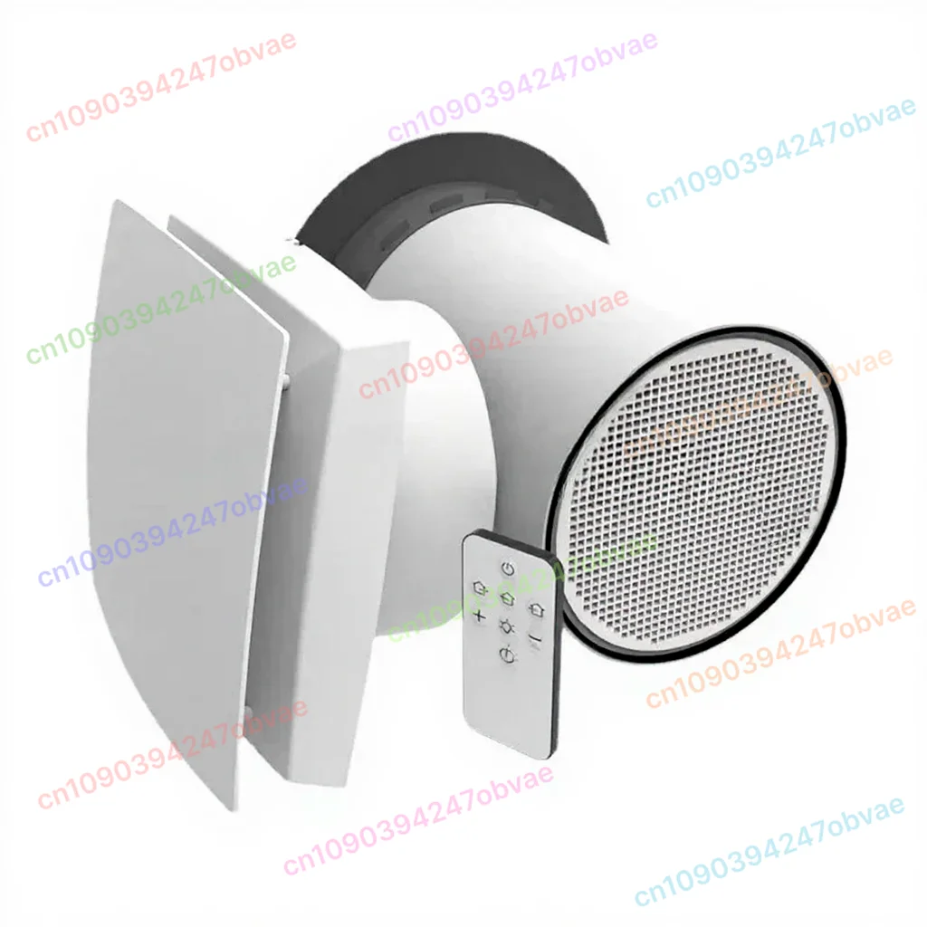 الانتعاش التهوية الحائط الانتعاش داخلي واي فاي كبير مبادل هواء Hrv استعادة الحرارة في WallDuctless حرارة الهواء النقي