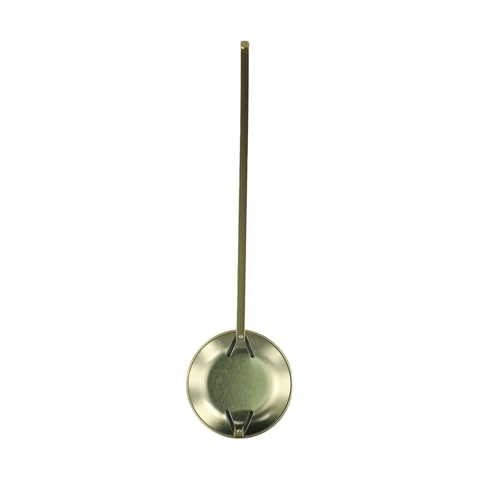 150MM Gold Metal Pendulum Customizable Wall Clock Design Unique Clock Dynamic Swing Movement Engaging Clock Design