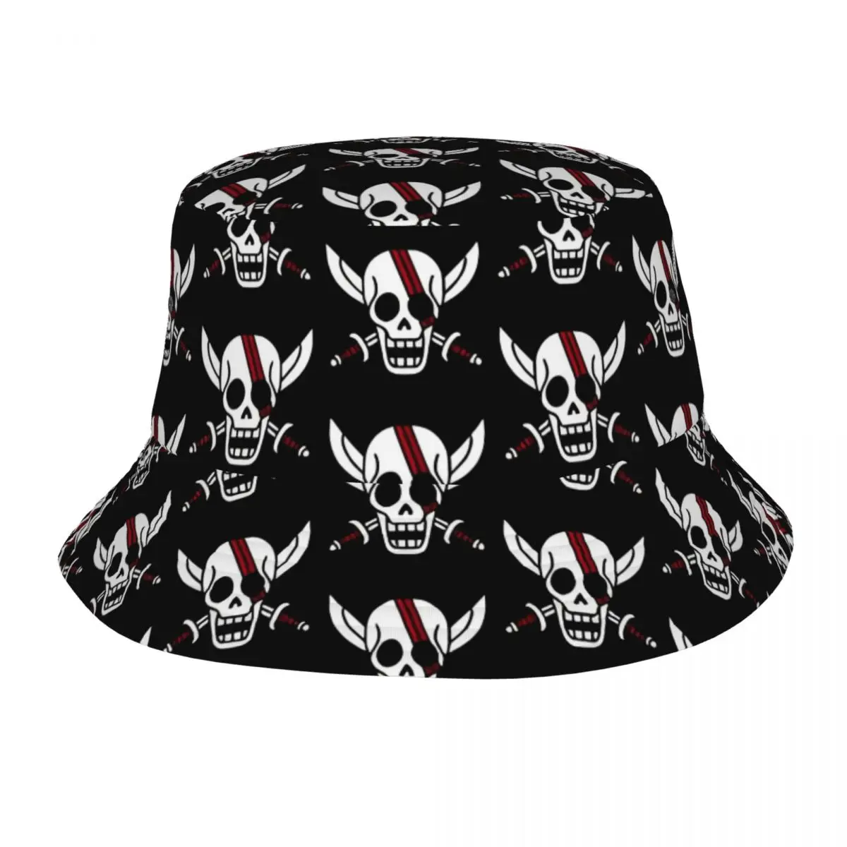 One Piece Red Hair Pirates Bucket Hats Summer Beach Hatwear Stuff Fishing Fisherman Hat for Outdoor Sport Girl Irish Country Hat