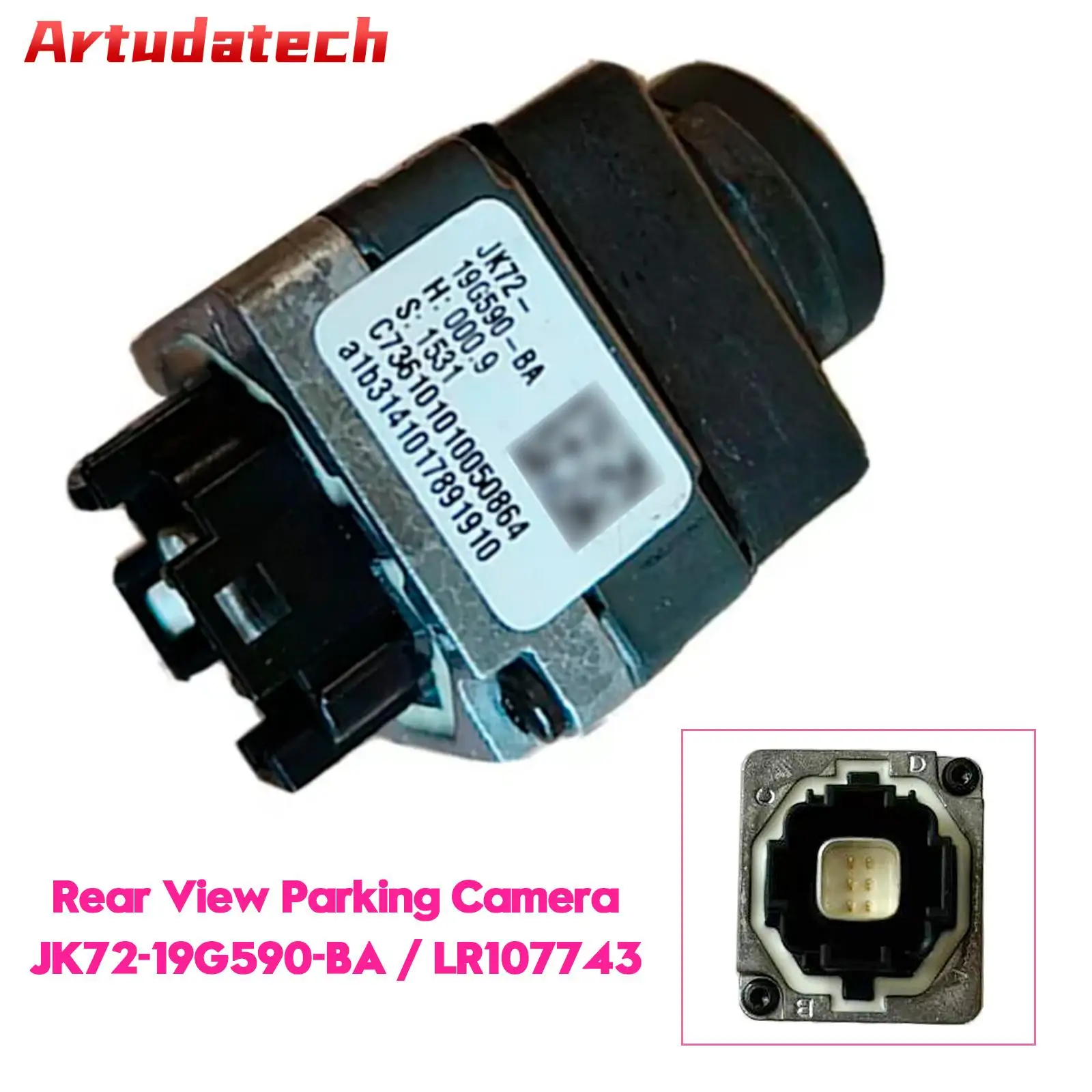

Artudatech Rear Reverse Parking Assist Camera JK72-19G590-BA For Discovery 2018 Sport Car Accessories