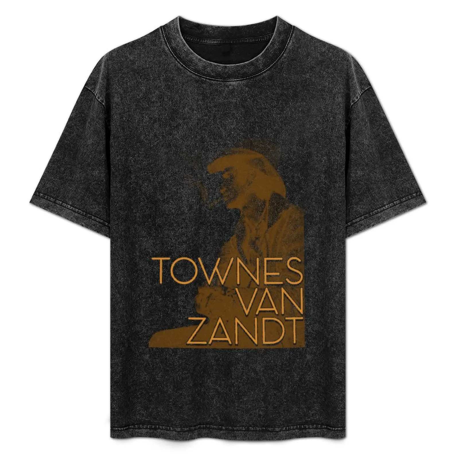 Townes Van Zandt T-Shirt oversized graphic tee heavyweights summer clothes clothes for men