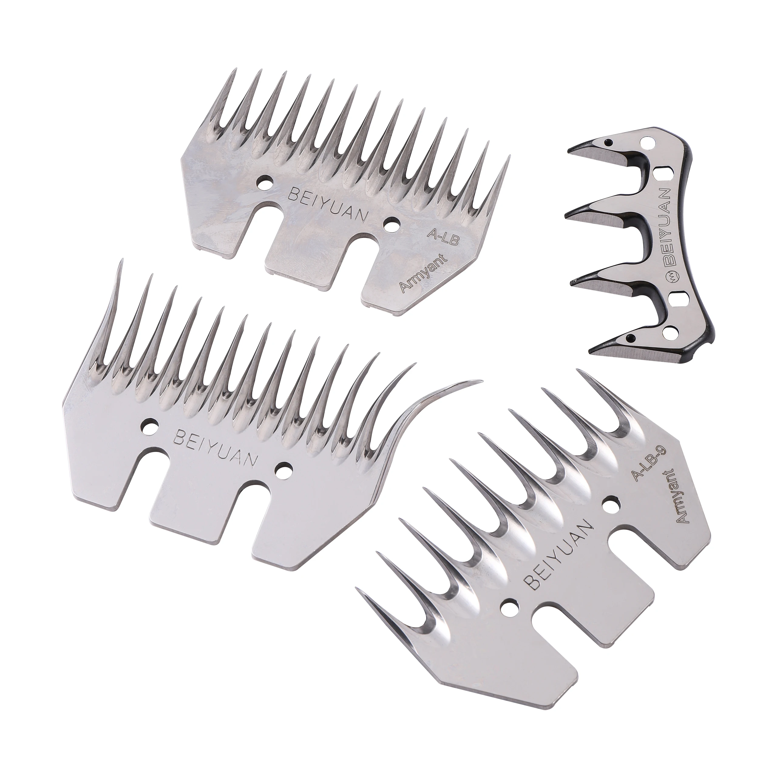 4/9/13 Tooth Curved Blade Sheep Goats Shearing Clipper Straight Alternative For Sheep Clipper Shears Scissors 2 Pcs