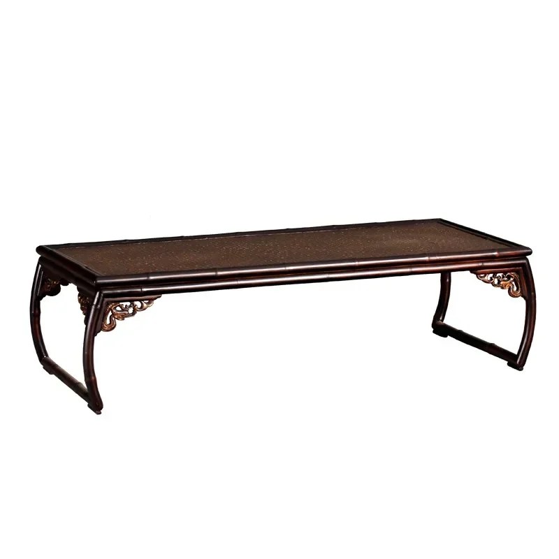 Nanzhu mat, tea table, case table, small coffee, display Chinese furnishings, tea set storage
