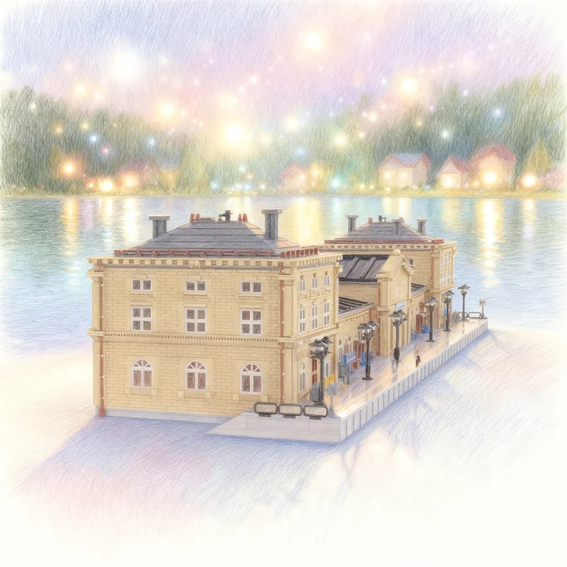 

13924pcs MOC Main Station Interlockingen Train Model Building Blocks DIY Gift Creative Collectible Display Decor Premium Adult