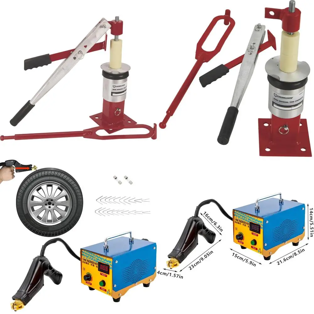 

Портативный мини-шинномонтаж на 16 дюймов. Колеса — компактное и эффективное решение для замены колес