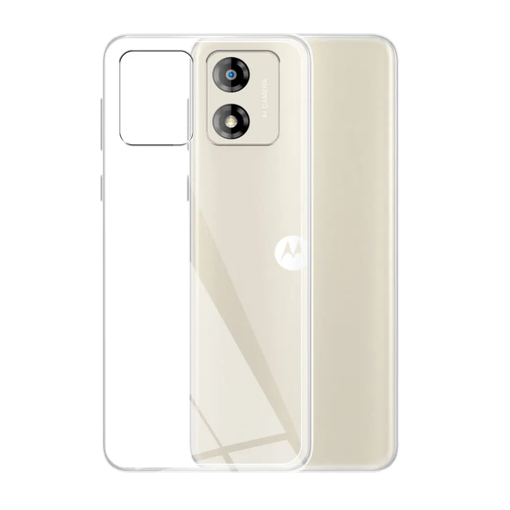 For Motorola Moto E13 Case 6.5 inch Clear Ultra Thin Silicone Soft TPU Back Case Cover For Moto E 13 Coque For Moto E13 Fundas