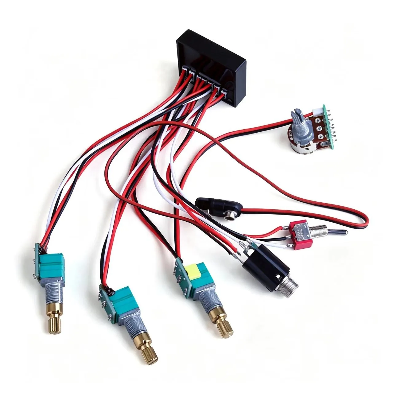electric-guitar-active-passive-toggle-preamp-circuit-bass-guitar-eq-wiring-kit-with-push-pull-pot-for-mode-switching