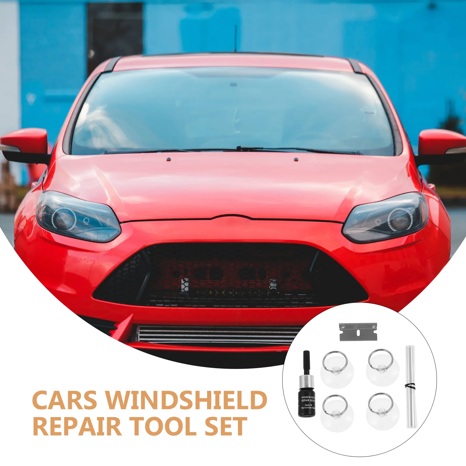 

Windshield Crack Repair Kit for Car Chips Cracks Auto Glass Tool Glass Repair Kit Versatile Solution All Models High