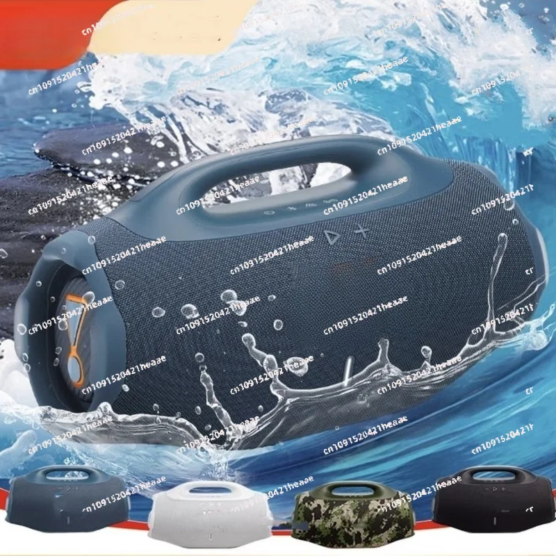 Suitable for Outdoor portable subwoofer speaker X4  handheld 60W high-power Bluetooth speaker