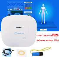 El más nuevo analizador de resonancia magnética cuántica Q998, máquina de diagnóstico de versión analizadora de salud corporal cuántica táctil manual
