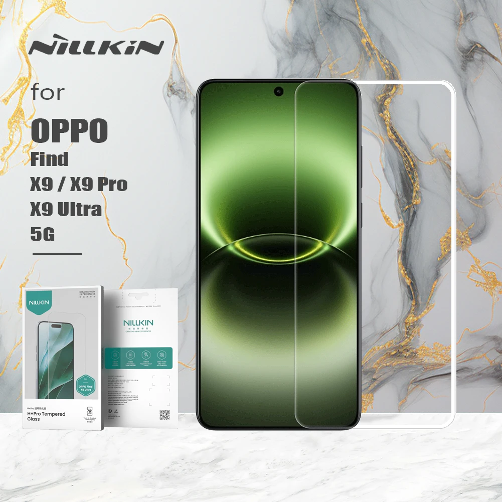 Nillkin dla OPPO Find X9 Ultra / X9 Pro / X9 Amazing H+Pro 2.5D Szkło hartowane Folia ochronna 9H na ekran — zdjęcie produktu 2