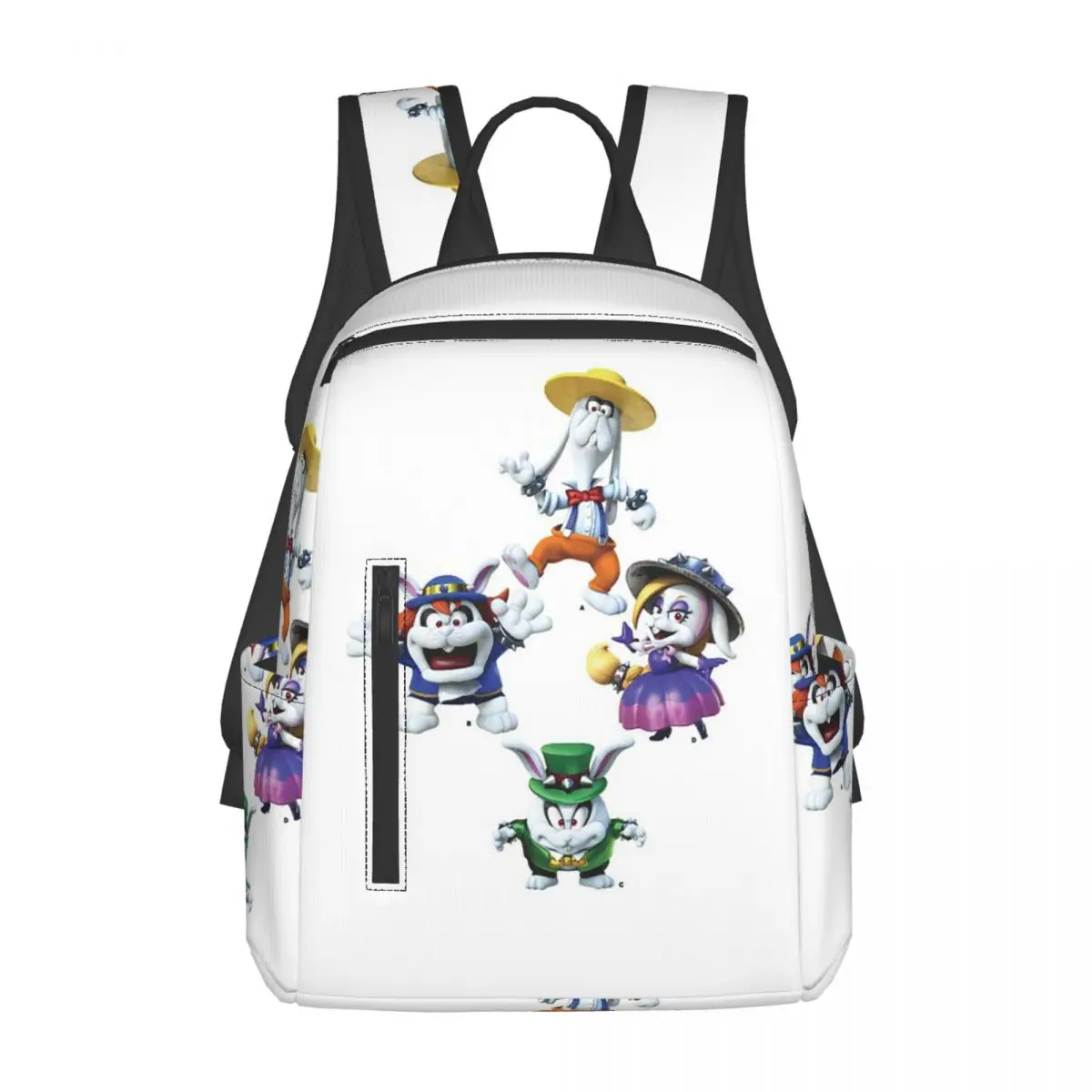 

The Broodals Super Videogames Video Games Switch Backpack Daypack Large Capacity BookBag School Bag Shoulder Bags for Men Women