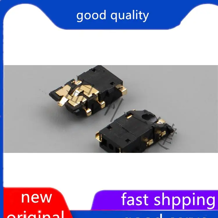 10pcs original new PJ-3617 intercom base audio jack switch 5-pin patch power socket 3.5mm headphone interface
