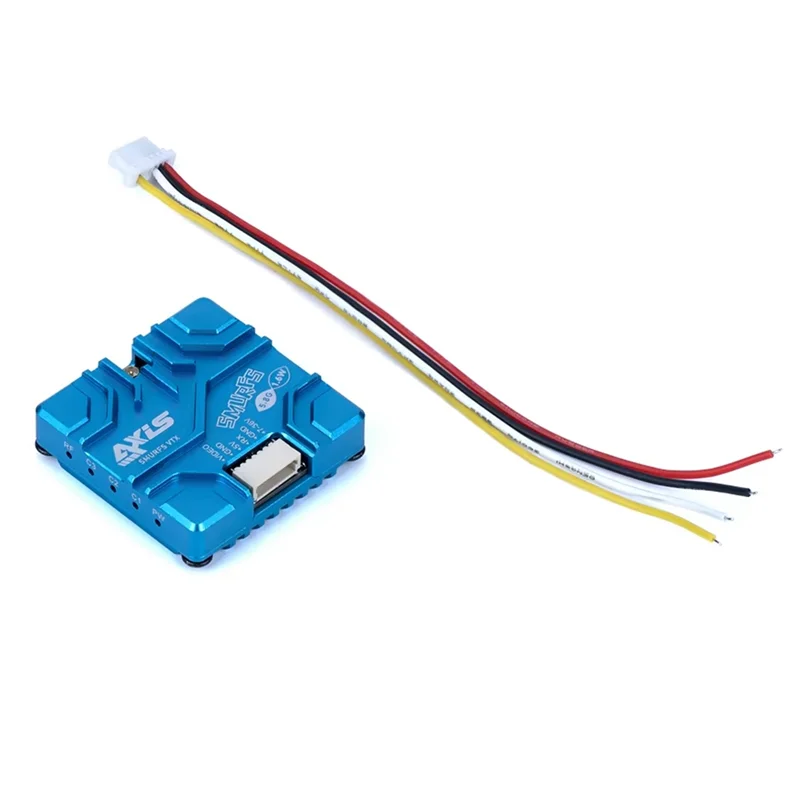 

GROCE-For Axisflying SMURFS VTX 5.8G 1.6W VTX 40CH 1600Mw FPV Video Transmitter For FPV RC Drone DIY Part