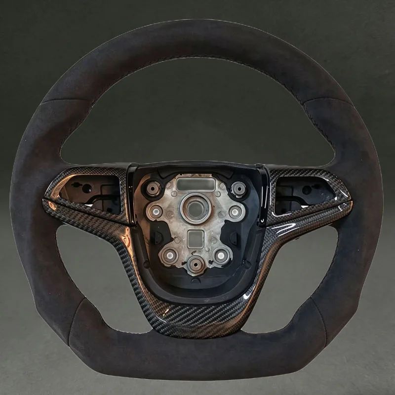 Steering Wheel with Black Stitching for VF Holden Evoke SV6 SS SSV VF Black Suede Quality for Holden VF Commodore Hot Sell