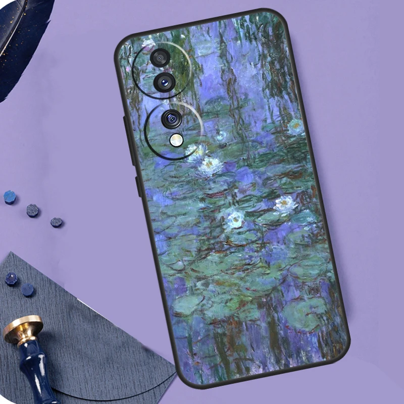 غطاء لوحة فنية كلود مونيه ، غطاء لشرف السحر 6 ، 5 برو لايت ، 50 ، 70 ، 90 ، X9b ، X8b ، X7 ، X8 ، X9 ، X6a ، X7a ، X8a ، X9a #6