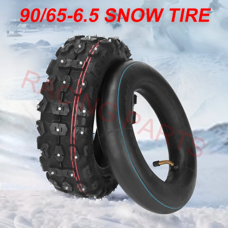 

90/65-6,5 Внедорожная зимняя снежная шина для сверхскоростного электрического скутера Dualtron Plus Zero 11x, 11-дюймовые детали шин