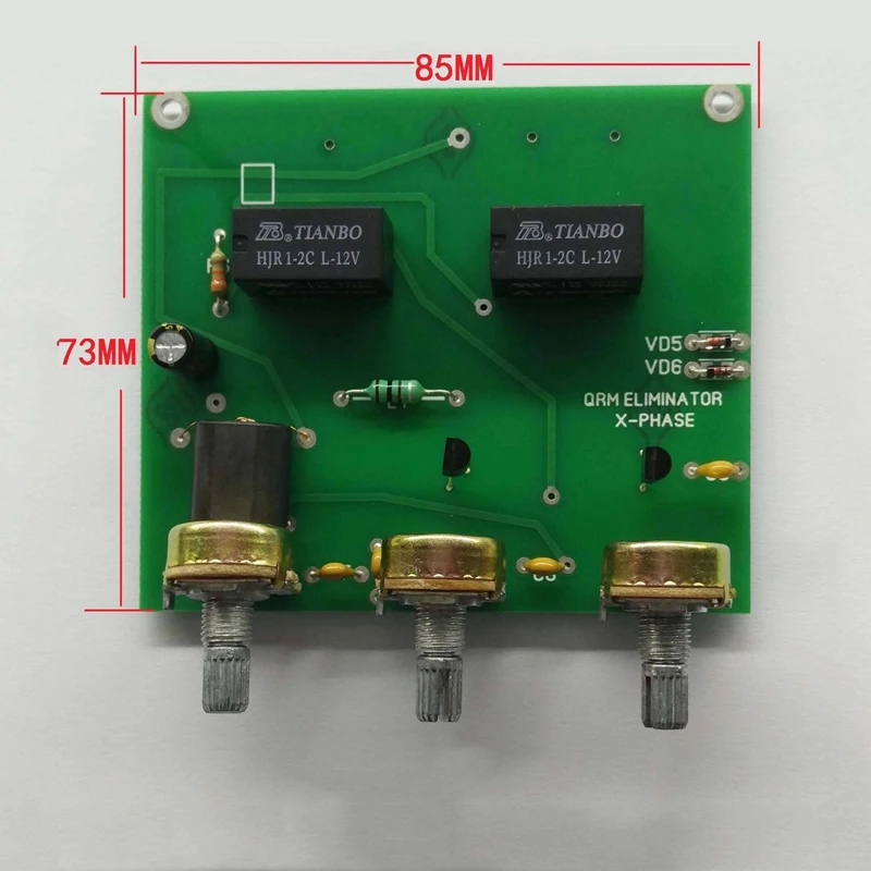 Zestaw części wzmacniacza QRM Eliminator X-phase 1-30MHZ HF Bands do SDR DIY A4GS