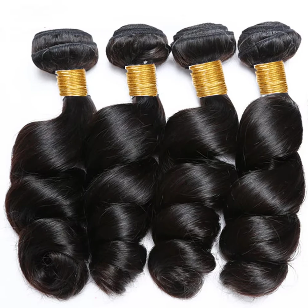 

3 4 Bundle Burmese Curly Human Hair Weave Bundles 8-36 Inch 100% Virgin Remy Raw Loose Deep Wave Human Hair Bundles Extensions