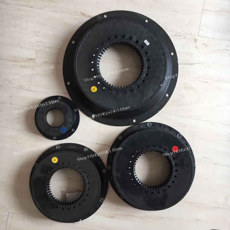 Multi-Tooth Engine & Flywheel Coupling – KTR BoWex-ELASTIC Rubber Disc (46/48/50 Tooth) for Industrial Power Transmission