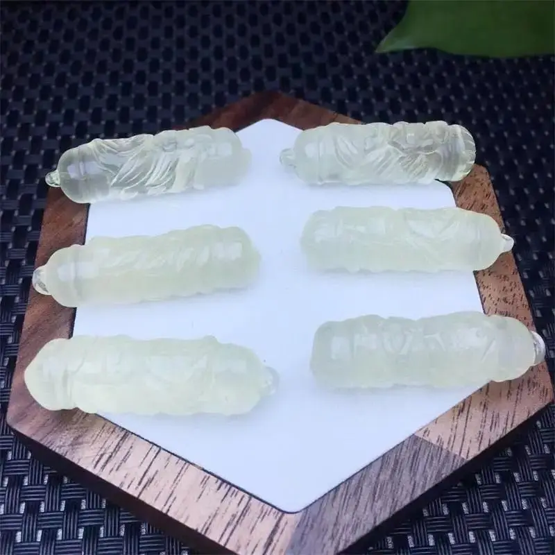 天然シトリンの木の妖精のライティングブラシ,男性と女性のための再ikiの彫刻,ミネラルジュエリー,ヒーリングストーン,装飾ジュエリー,37.8mm, 2個