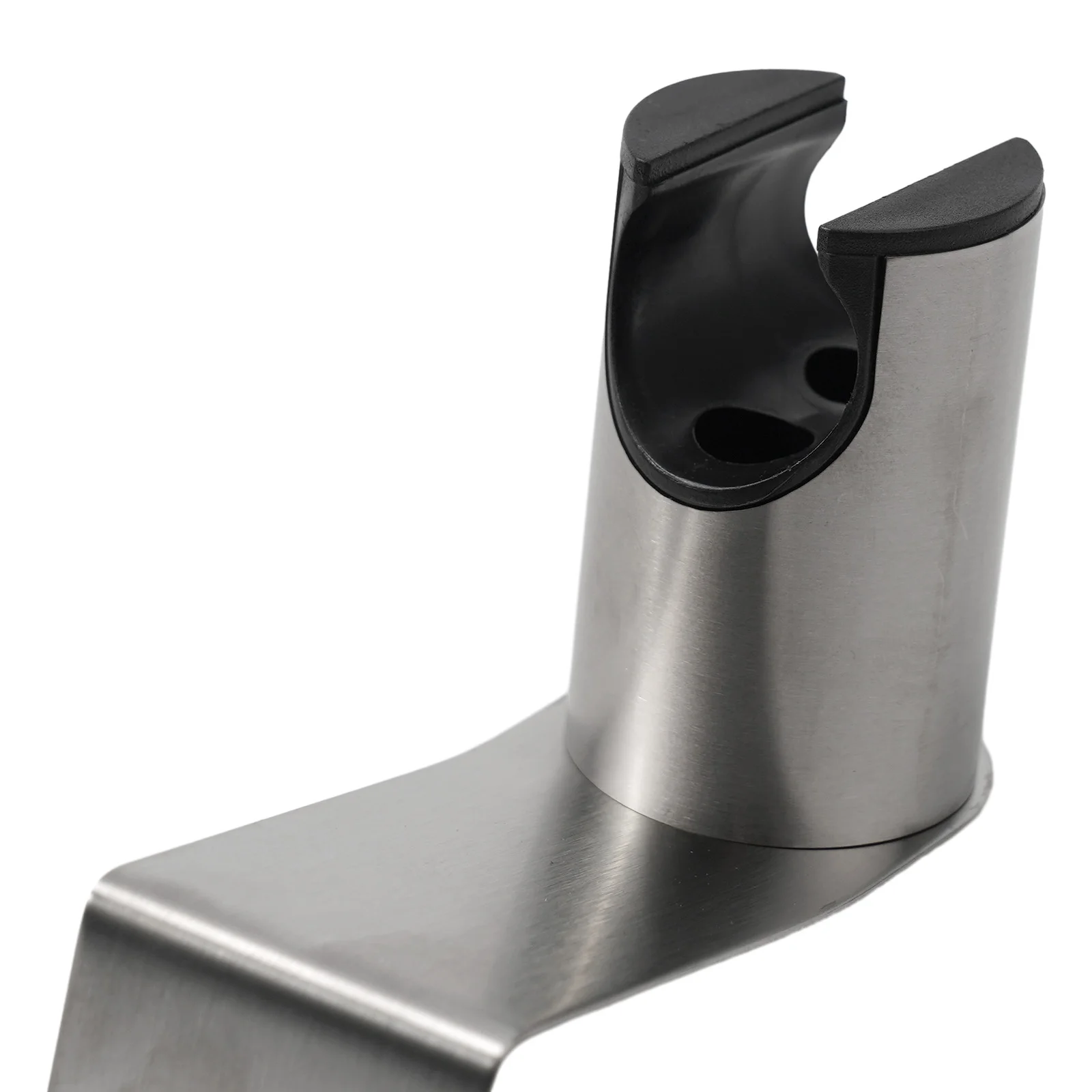 Stainless Steel Bracket for Holding Bidet For Shower Wand Designed for Toilet Installation with Optional Wall Mount Capability