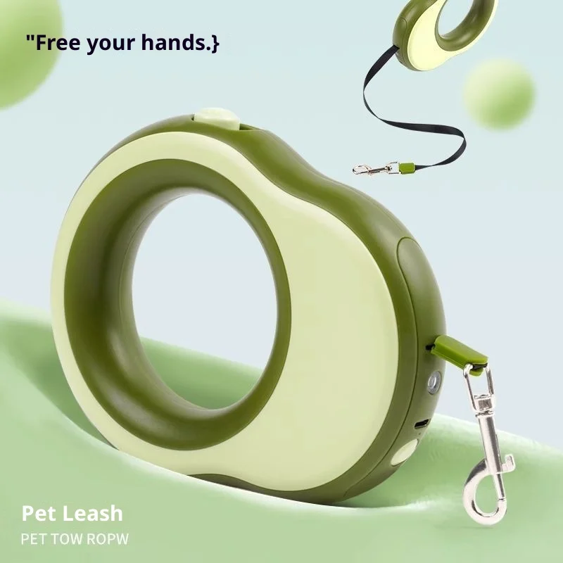  3.5 Meters Retractable Dog Leash Pet Leash Traction Rope Belt Automatic Flexible Leashes Lightweight Leash Light Outdoor view 2