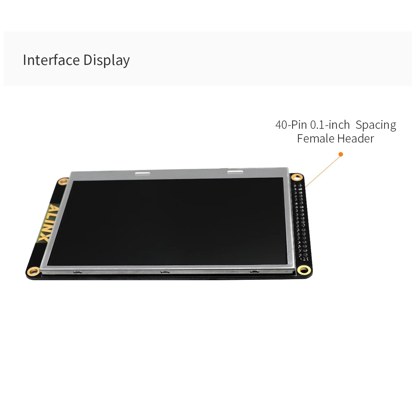 ALINX AN430 4.3 Inch TFT LCD Screen Module for FPGA Board High Resolution Display for Electronic Projects