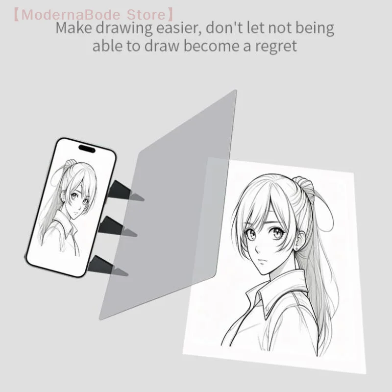 【M】Optical Drawing Board-Suitable For Artists And Beginners,with Reflective Mirror And Adjustable Stand,Suitable For All Season