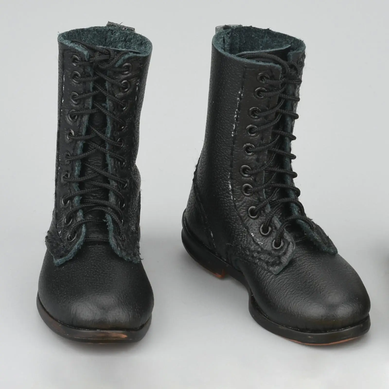 1/6 Shoes 5cm Handmade Men Figures Boots Fashion Boots Miniature Model for 12 inch Figures Body Doll Model Dress up Accs