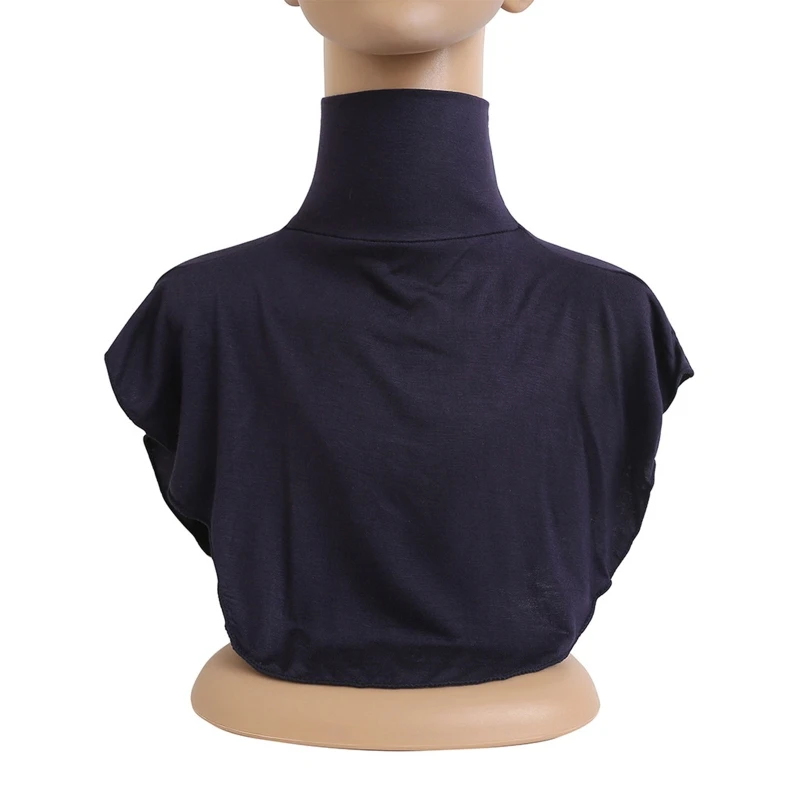 False Turtleneck Collars Dickey Collar Blouse For Women Detachable Turtleneck Insert Turtleneck Dickey Collar Mock