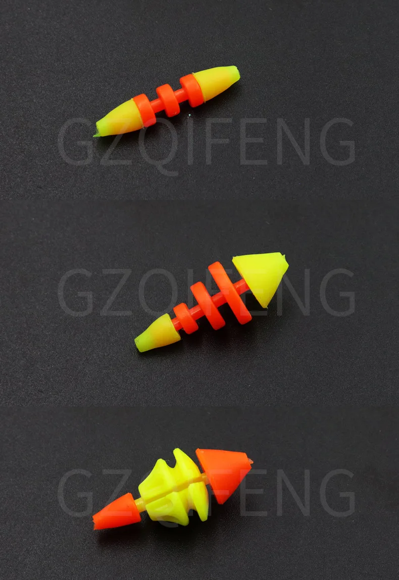 ZYZHE 5 Stück/Set Apo Float Angelzubehör 0,2/0,6/0,8G Verhindert das Herunterrutschen des Schwimmers Meeresfelsen-Angelwerkzeug – Detail 6